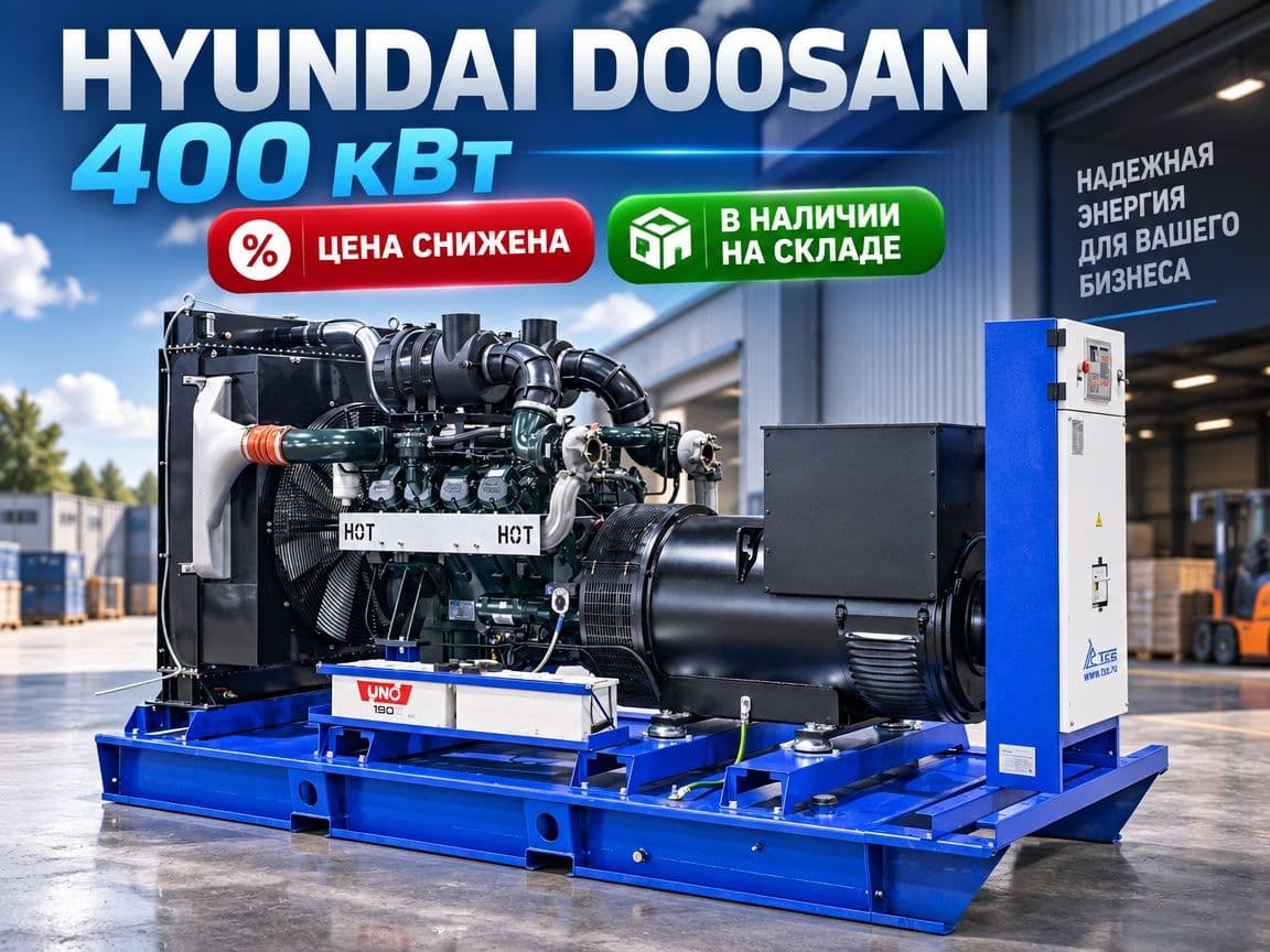 Дизельный генератор ТСС АД-400С-Т400-1РМ17