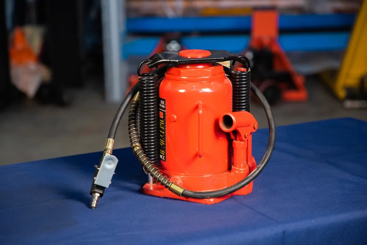 Домкрат пневмогидравлический TOR 35 т 250-400MM LT-D1035 — фото 6